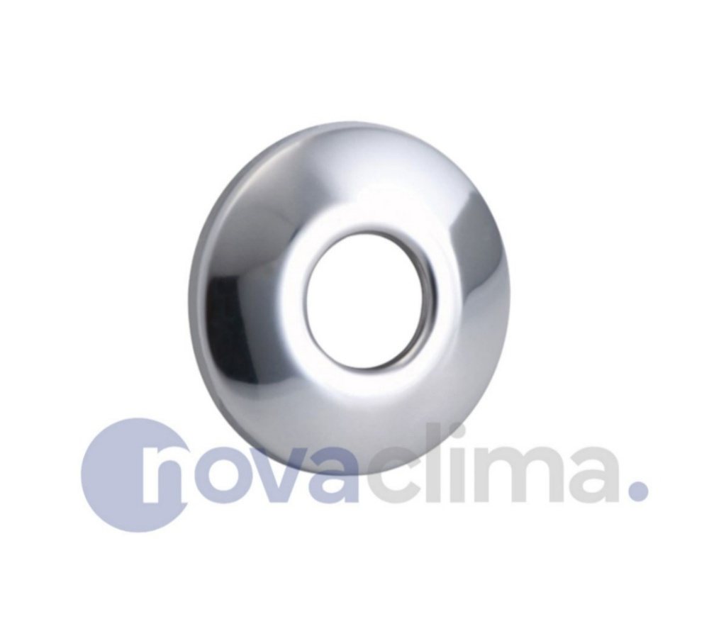 ROSETA ACERO INOX. PARA NIPLE CROMADO DE 1/2 - SyL