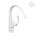 GRIFERÍA MONOCOMANDO COCINA SWAN WHITE HIDROMET – 10 AÑOS DE GARANTÍA [4350BLBL]