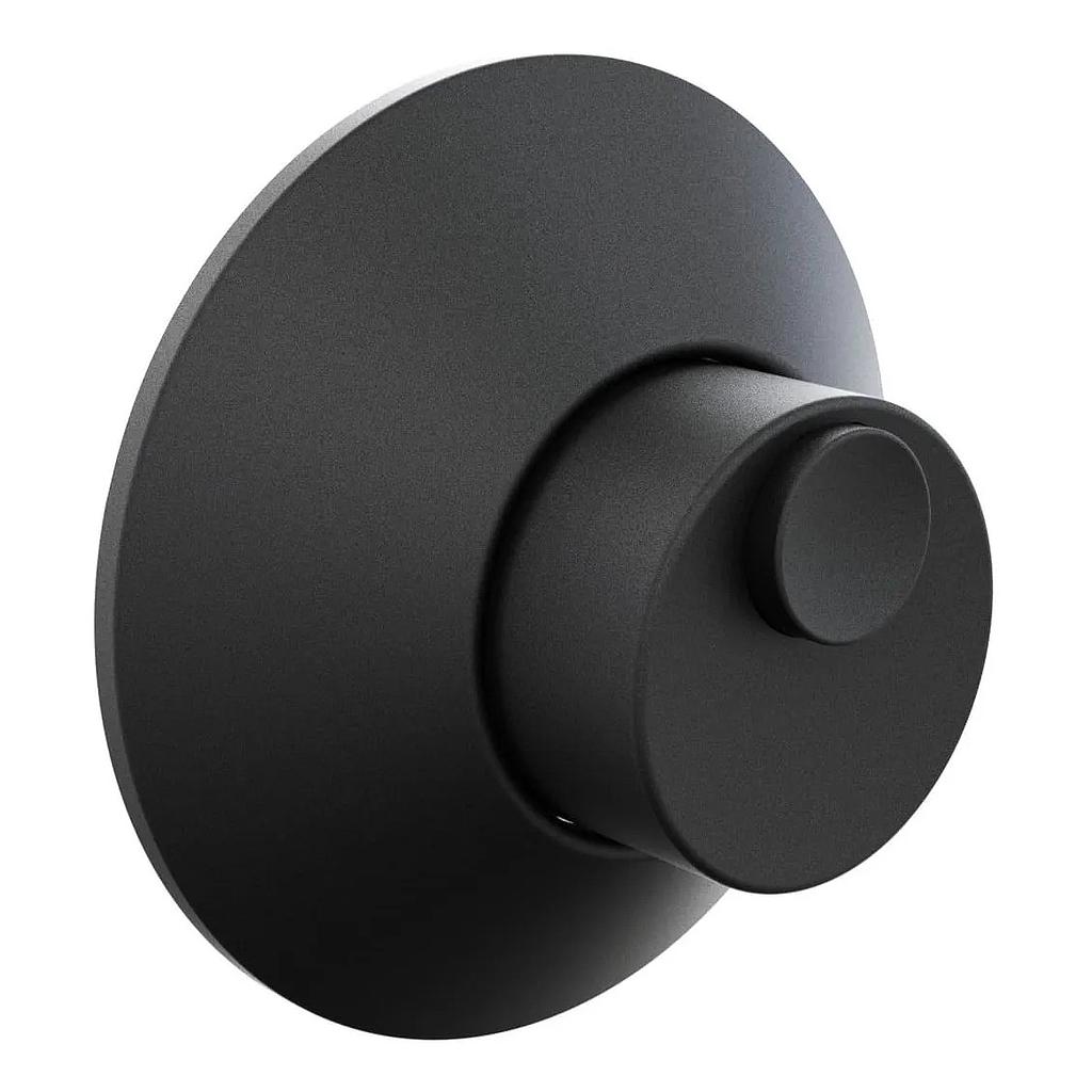 VALVULA DESCARGA INODORO CON CORTE DOBLE ACCION BLACK HIDROMET – 10 AÑOS DE GARANTÍA [942NEGR]