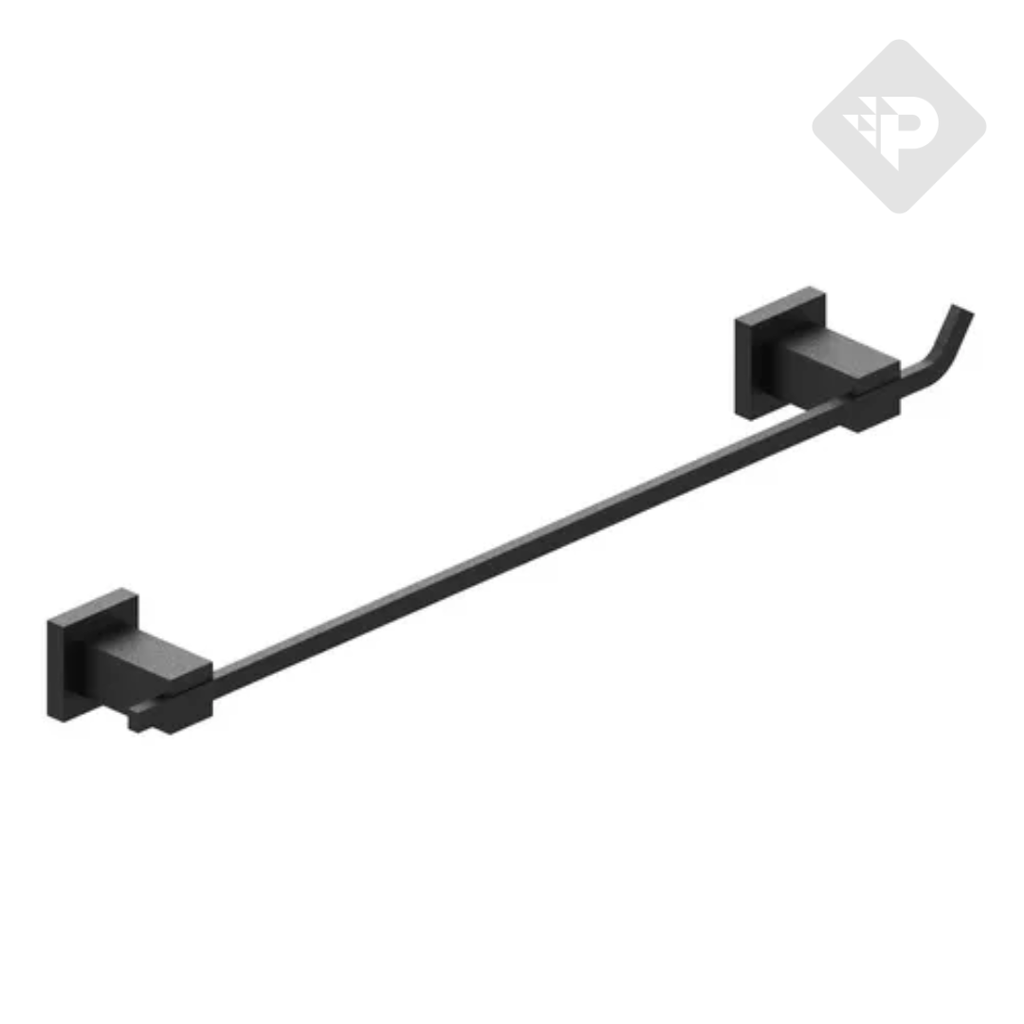 ACCESORIO TOALLERO BARRAL GEOMETRY BLACK HIDROMET – 10 AÑOS DE GARANTÍA [2841NEGR]