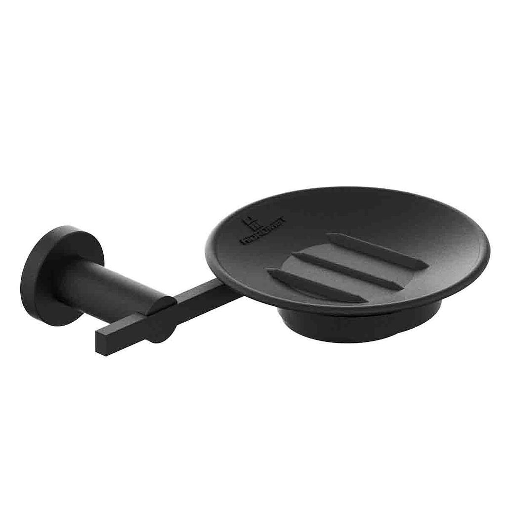 ACCESORIO JABONERA LOOK NEGRO -  HIDROMET [03121NEGR]