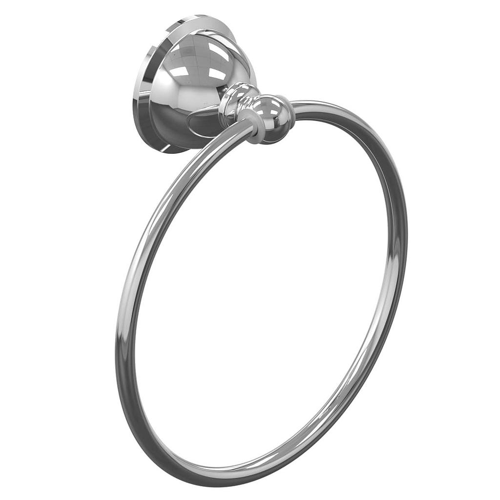 ACCESORIO TOALLERO ARGOLLA SELF CROMO HIDROMET – 10 AÑOS DE GARANTÍA [09943CRCR]