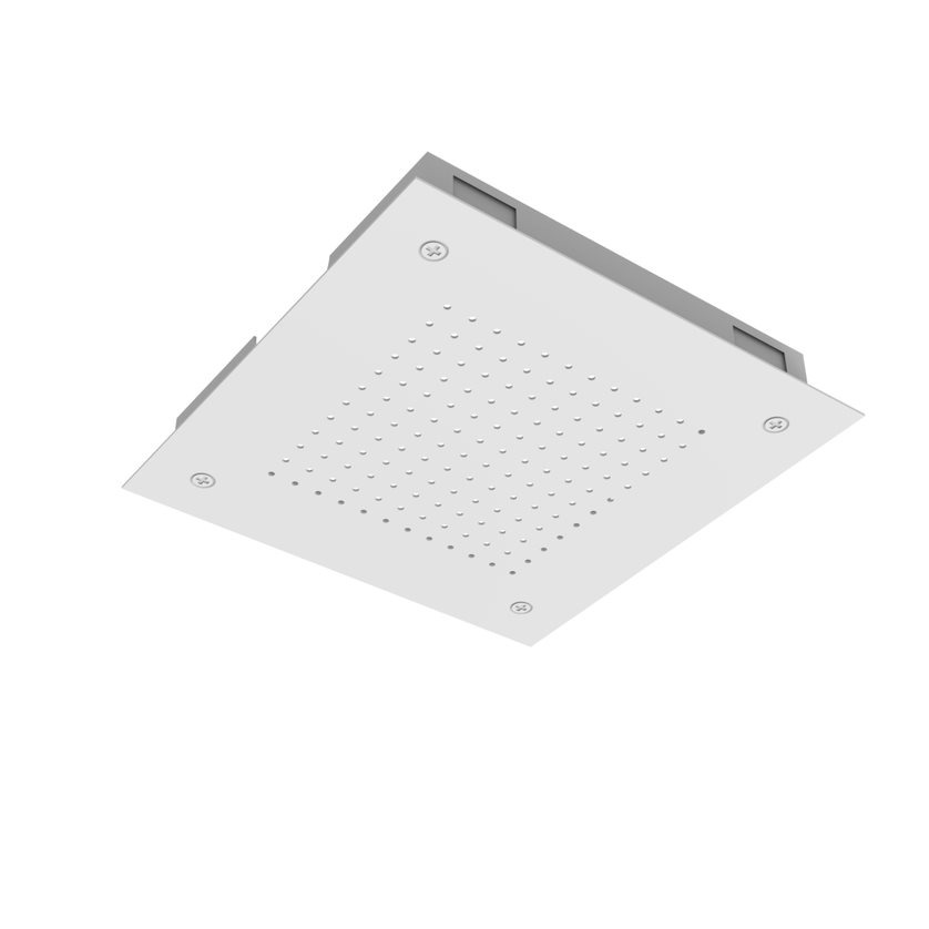 GRIFERÍA DUCHA EMBUTIDA SIMPLE 380mm BLANCO - HIDROMET - 10 AÑOS DE GARANTÍA [1917BLBL]