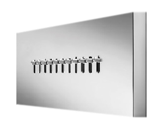 GRIFERÍA LAMA PARED CON MOVIMIENTO CROMO HIDROMET – 10 AÑOS DE GARANTÍA [1913CRCR]