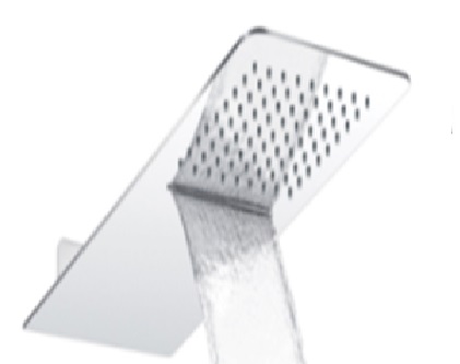 GRIFERÍA DUCHA PARED SLIM CON LAMA RECTANGULAR CROMO HIDROMET – 10 AÑOS DE GARANTÍA [1915CRCR]