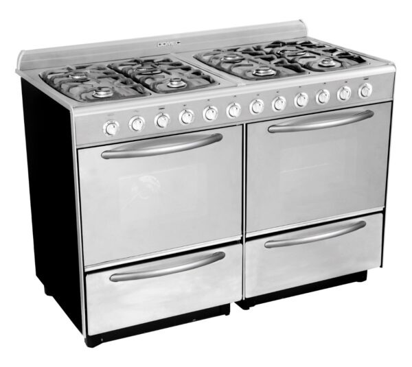 COCINA MULTIGAS CXCLFW REFLEX 8 HORNALLAS ACERO INOXIDABLE - DOMEC [61985]