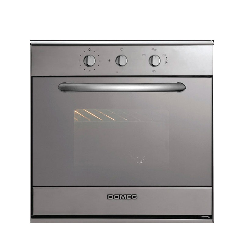 HORNO MULTIGAS CON GRILL ELÉCTRICO HX16 REFLEX ACERO INOXIDABLE - DOMEC [62237]