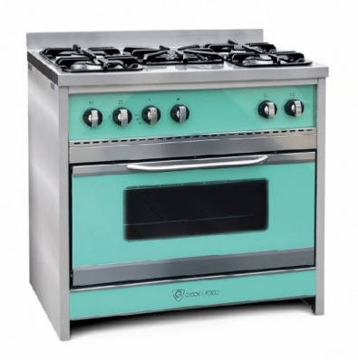COCINA SEMI INDUSTRIAL CHIARA 5 HORNALLAS VERDE - TST [453-90-3]
