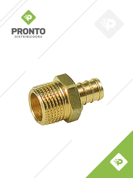 RECTO MACHO BRONCE 1"X3/4"-GZ107Y045-GIACOMINI