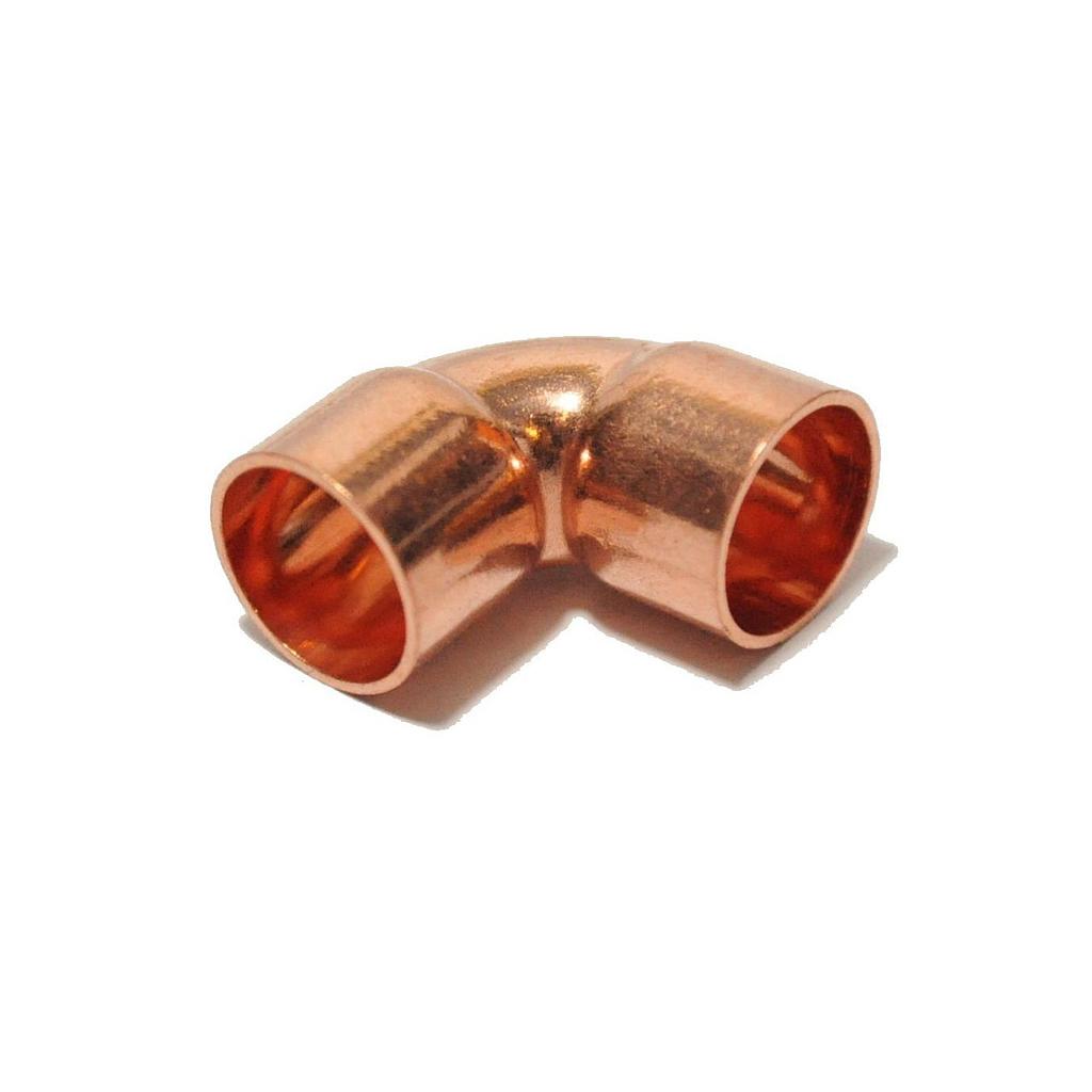 [26218] CODO COBRE 90º Ø 1" PARA SOLDAR