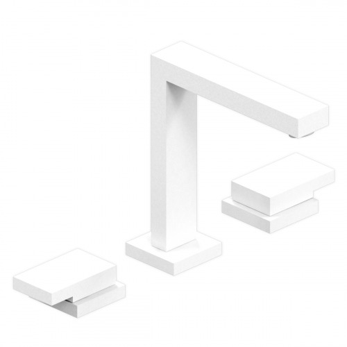 [26382] GRIFERÍA BICOMANDO LAVATORIO BLOCK PLANE WHITE HIDROMET – 10 AÑOS DE GARANTÍA [34006BLBL]