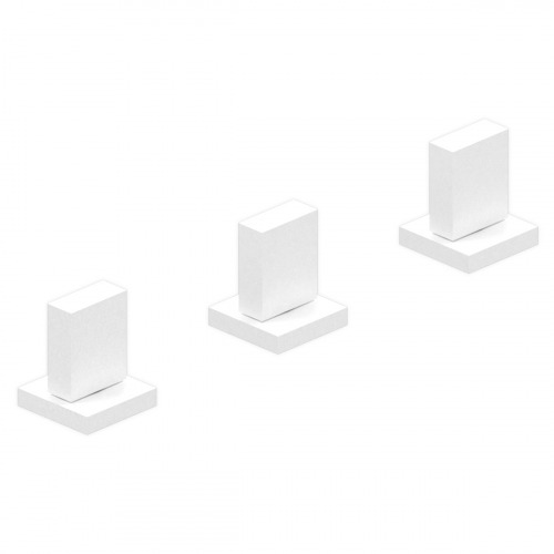 [26400] GRIFERÍA BICOMANDO BIDET BLOCK UP WHITE HIDROMET – 10 AÑOS DE GARANTÍA [34002BLBL]