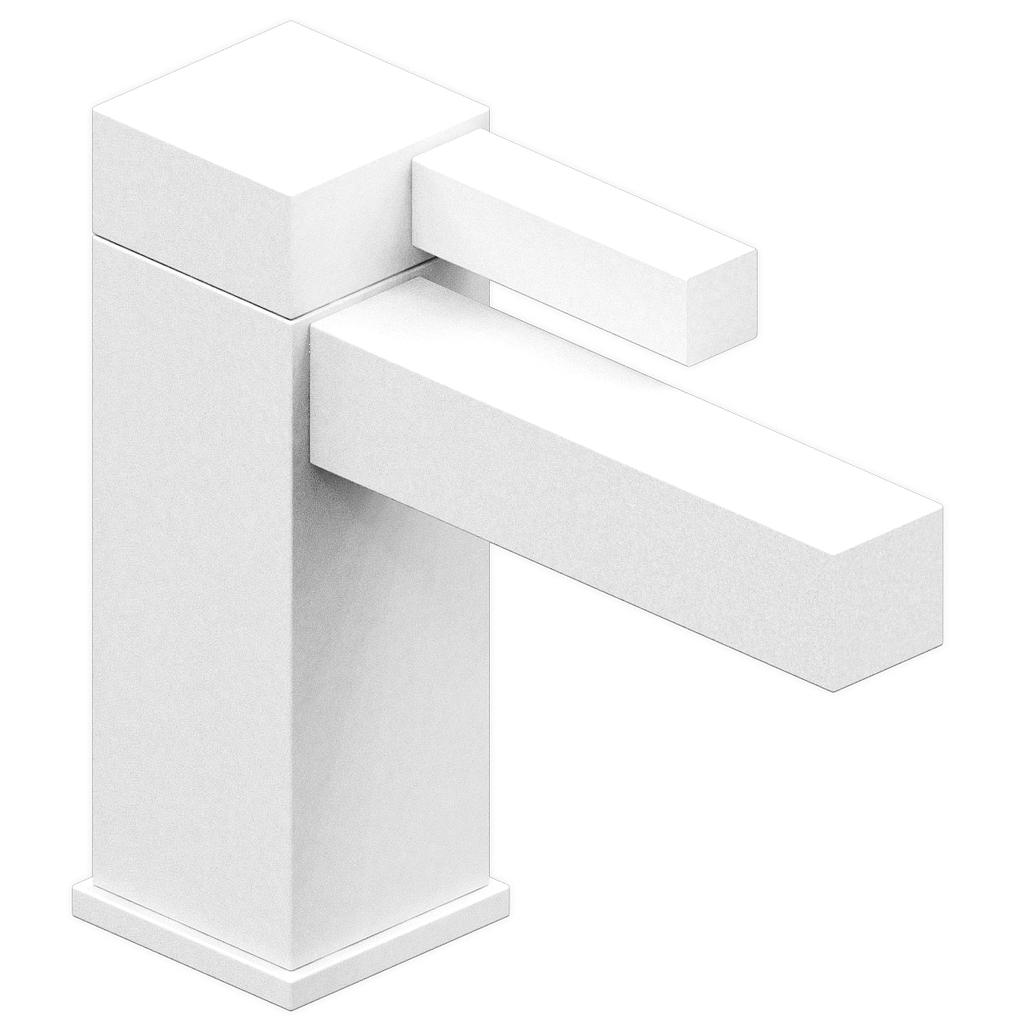 [26468] GRIFERÍA MONOCOMANDO LAVAT ONE BLOCK WHITE HIDROMET – 10 AÑOS DE GARANTÍA [3501BLBL]