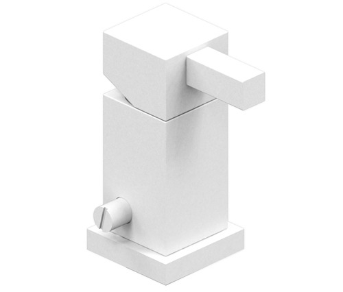 [26469] GRIFERÍA MONOCOMANDO BIDET MONOC ONE BLOCK WHITE HIDROMET – 10 AÑOS DE GARANTÍA [3502BLBL]