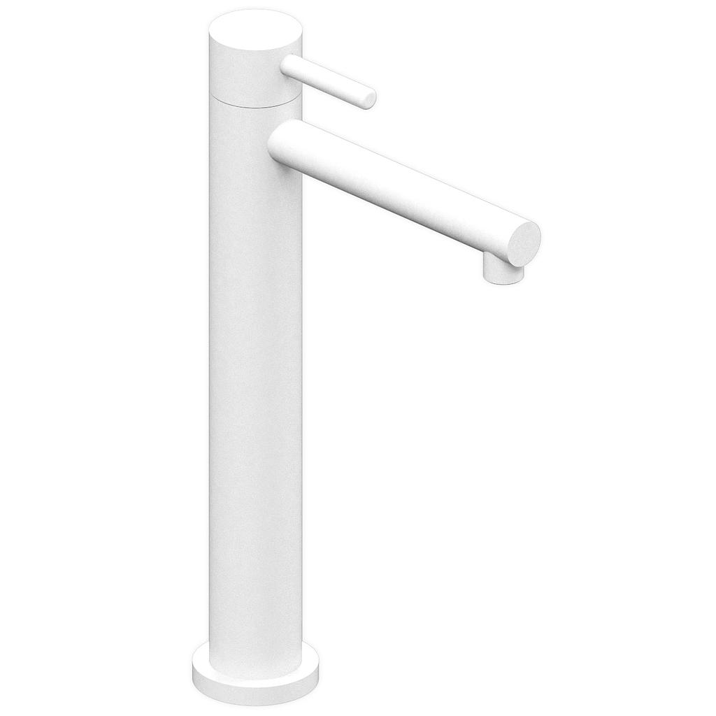 [26500] GRIFERÍA MONOCOMANDO LAVATORIO ALTO ONE WHITE HIDROMET – 10 AÑOS DE GARANTÍA [3015BLBL]