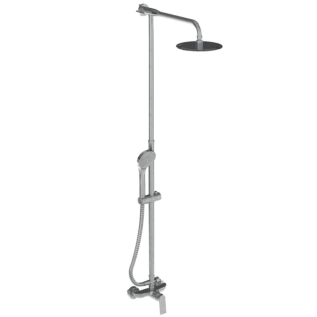 [26539] GRIFERÍA MONOCOMANDO DUCHA EXTERMA CON TRANSFERENCIA CON BARRAL Y DUCHADOR RAPTOR CROMO - NUEVO LANZAMIENTO HIDROMET – 10 AÑOS DE GARANTÍA [9405CRCR]