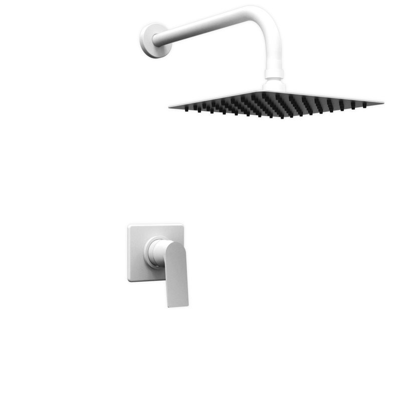 [26542] GRIFERÍA MONOCOMANDO DUCHA SIN TRANSFERENCIA RAPTOR WHITE HIDROMET – 10 AÑOS DE GARANTÍA [9404BLBL]