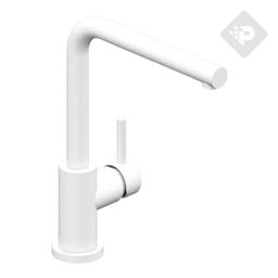 [26568] GRIFERÍA MONOCOMANDO COCINA DISCOVERY PICO RECTO WHITE HIDROMET – 10 AÑOS DE GARANTÍA [910BLBL]