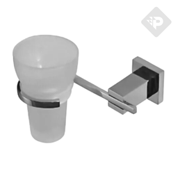 [26616] ACCESORIO PORTACEPILLO GEOMETRY CROMO HIDROMET – 10 AÑOS DE GARANTÍA [02811CRCR]