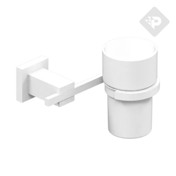 [26630] ACCESORIO PORTACEPILLO GEOMETRY WHITE HIDROMET – 10 AÑOS DE GARANTÍA [2811BLBL]