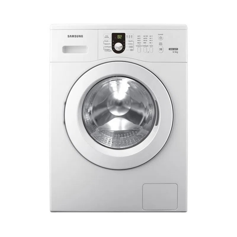 [26815] LAVARROPAS SAMSUNG CONTROL DE VOLTAJE 6.5KG - 1000 RPM - BLANCO [SAWW65M0NHWU]