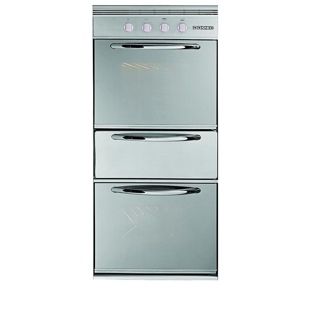 [26874] HORNO MULTIGAS + HORNO ELÉCTRICO HXCLW ACERO INOXIDABLE - DOMEC [62205]
