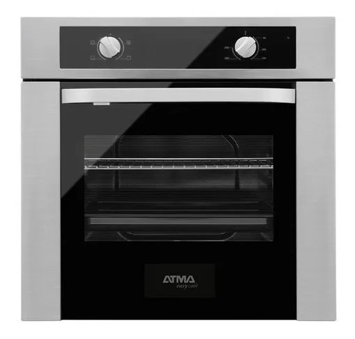 [27182] HORNO ELÉCTRICO PARA EMPOTRAR CHE3061M 70L GRIS - ATMA [94CHE3061M]