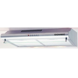[27324] PURIFICADOR DE AIRE AEROMATIC DOM3060DI 60CM 3 VELOCIDADES FILTROS ANTIGRASA METÁLICO 2 LÁMPARAS BLANCO - DOMEC [50959]