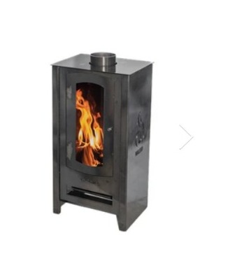 [27470] CALEFACTOR EXTERIOR A PALLET MALEVO PUERTA FRONTAL CON VISOR SALIDA DE HUMO 8" - TROMEN [01-000-076]