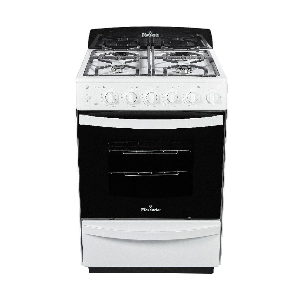 [27807] COCINA MULTIGAS 65LT 4 HORNALLAS CON ENCENDIDO ELECTRICO - BLANCO - FLORENCIA [FLOR5546]