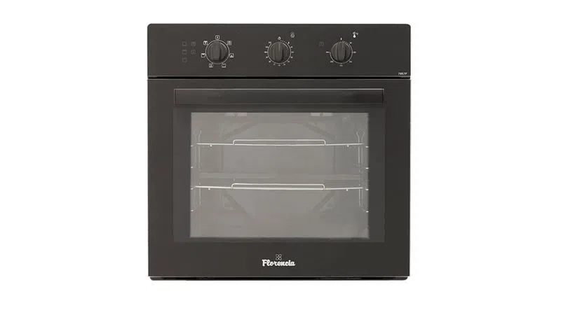 [27820] HORNO ELECTRICO EMPOTRABLE 65LT CON 6 FUNCIONES Y COMANDO ANALOGICO - NEGRO - FLORENCIA [FLOR7867]