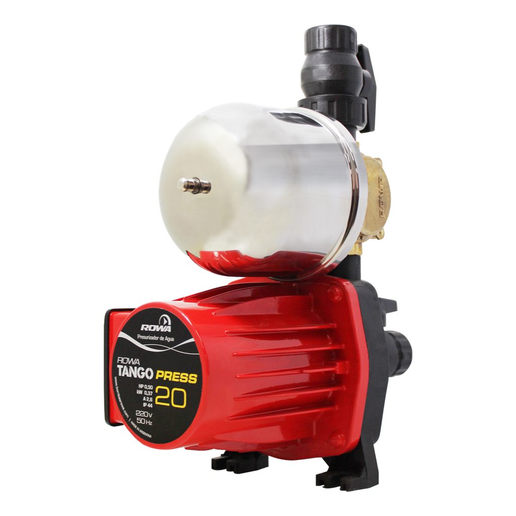 [27914] BOMBA PRESURIZADORA TANGO PRESS 20 MONOFASICA - 2 PLANTAS - 2 BAÑOS - ROWA [0018-0001]