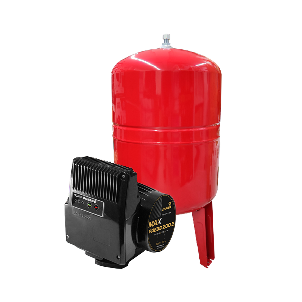 [27926] BOMBA PRESURIZADORA MAX PRESS 200E 100L MONOFASICA - ROWA [0005-0717]