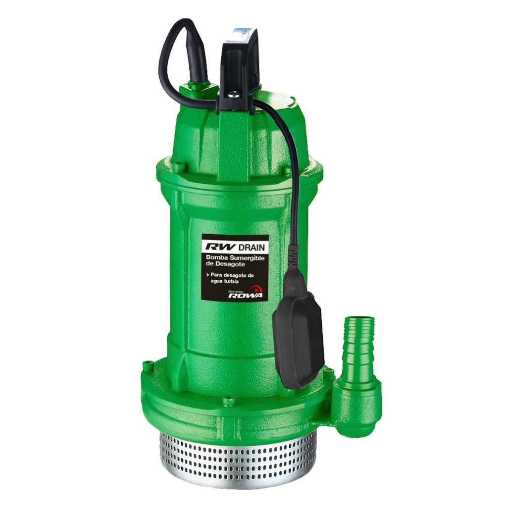[27965] BOMBA SUMERGIBLE ROWA RW DRAIN T 18/6-F MONOFASICA - ROWA [0023-0105]