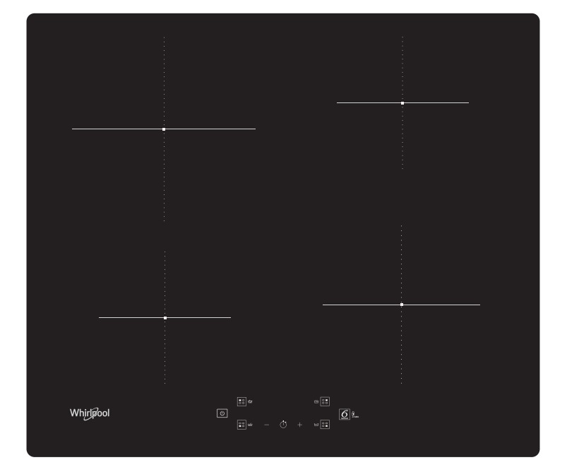 [28054] ANAFE VITROCERÁMICO INDUCCIÓN CAE3041II 4 HORNALLAS TÁCTIL NEGRO - ATMA [94CAE3041I] (copia)