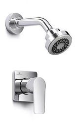 [28219] DUCHA EMBUTIDA MONOCOMANDO SIN TRANSFERENCIA SMALL CROMO - HIDROMET- 10 AÑOS DE GARANTÍA - [9504CRCR]