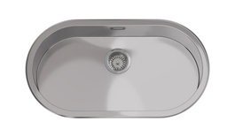 [28316] PILETA SIMPLE  CURVE SI77 ACERO - JOHNSON [CURVE SI77 A]