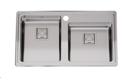 [28352] PILETA DOBLE Q084 A ACERO - JOHNSON [Q084 A]