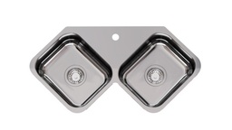 [28376] PILETA DOBLE X 28 ACERO - JOHNSON [X 28]