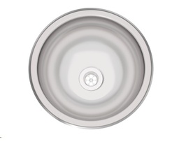 [28380] PILETAS VANITORY O 250L PULIDO
 ESPEJO ACERO - JOHNSON [O 250L]