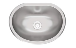 [28383] PILETAS VANITORY OV 330L PULIDO
 ESPEJO ACERO - JOHNSON [OV 330L]