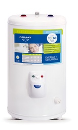 [28613] TERMOTANQUE ELÉCTRICO 60LTS - CONEXIÓN DUAL -  ORMAY [TQE 60 DUAL]