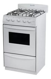 [28641] COCINA A  GAS LICUADO CANDOR - 4 HORANALLAS 50 CM BLANCO - ESCORIAL  [CAN51BL]