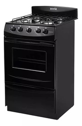 [28642] COCINA A GAS NATURALCANDOR  - 4 HORANALLAS 50 CM NEGROO - ESCORIAL [CAN51NN]