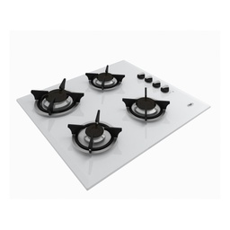 [28672] ANAFE A GAS SPEZIA 4 HORNALLAS - EMPOTRABLE - BLANCO - TST [23-4]