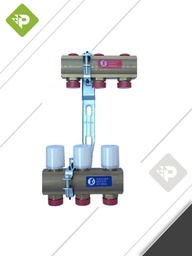 [993] COLECTOR PREMONTADO 3 CIRCUITOS R553Y003 GIACOMINI - 1"