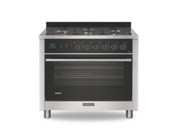 [29698] COCINA MULTIGAS 5 HORNALLAS - TRES NIVELES DE COCIÓN - VIDRIO DOBLE  TEMPLADO- REJILLAS DE FUNDICIÓN ESMALTADAS  - ORMAY [B-90 DG]