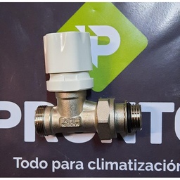 [11209] VALVULA TERMOSTATIZABLE RECTA TERMO TECNA LATYN RD2508