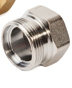 [30800] ADAPTADOR AJUSTE MECANICO 1/2" X (16X2) CON CONEXION HEMBRA R187FX048 GIACOMINI - LA (copia)