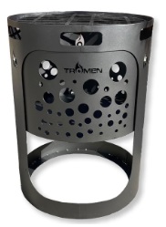 [31002] FOGON 400 REDONDO A LEÑA  - TROMEN [05-000-251]